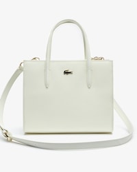 Women's Chantaco Dual Carry Piqu&eacute; Leather Zip Tote Bag