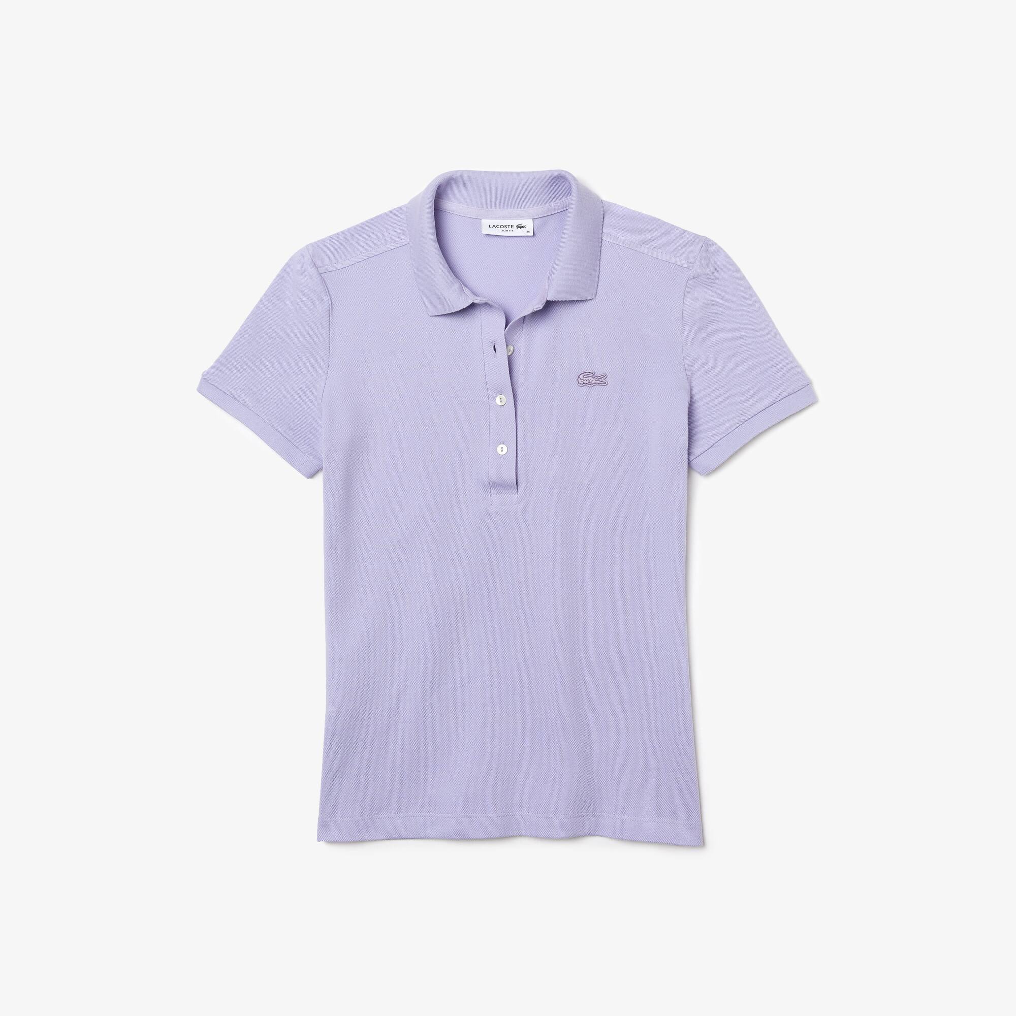 polo violet lacoste