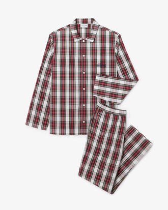Plaid Poplin Pyjama Set