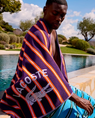 L Sunstripe Beach Towel