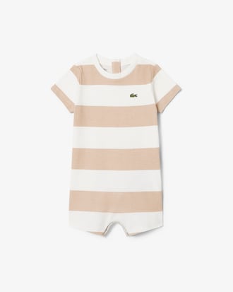 Infants' Striped Interlock Onesie