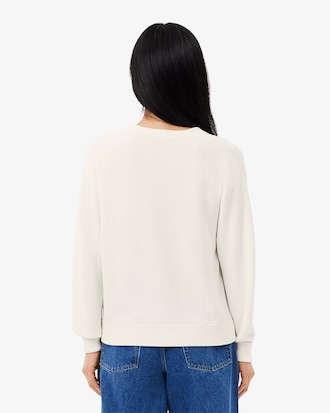 V Neck Cotton Cardigan