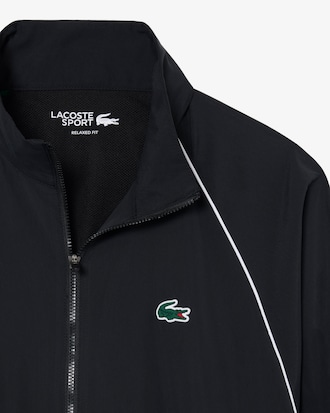 Trim Accent Water-Repellent Sport Jacket