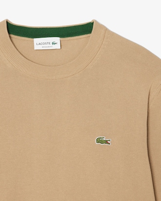 Monochrome Crew Neck Cotton Sweater
