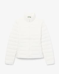 Water-Repellent Quilted Puffed Jacket
