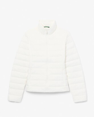 Water-Repellent Quilted Puffed Jacket