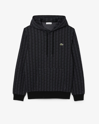 Monogram fleece hoodie