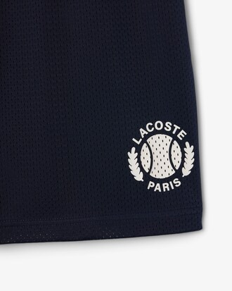 Graphic Mesh Shorts