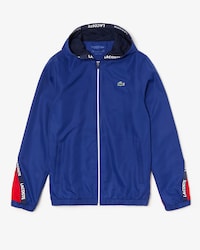 Men's Lacoste SPORT Signature Bands Bicolour Sweat Jacket