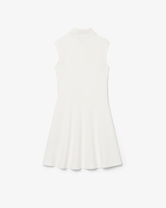 Sleeveless Stretch Piqu&eacute; Dress