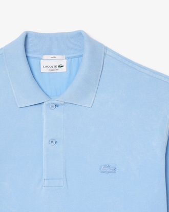 Classic Fit L.12.12 Washed Effect Polo Shirt