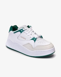 Women's Court Slam Leather Trainers
