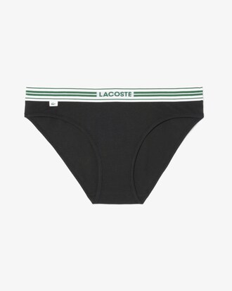 Contrast Waist Stretch Cotton Briefs