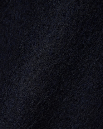 Felted Wool Zipper Neck Sweatshirt