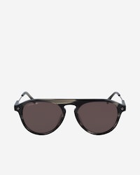 Oval Acetate One Top Bridge Sunglasses