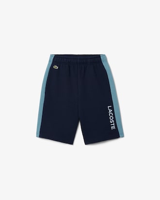 Colour-Block Fleece Shorts