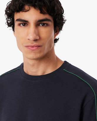 Textured Loungewear T-Shirt