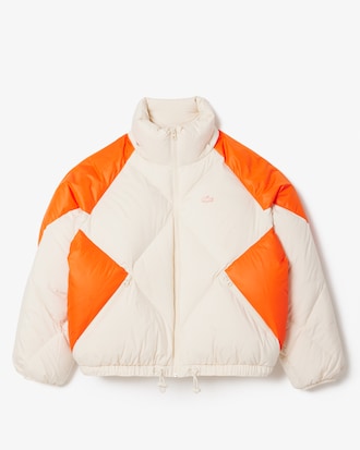 Short Oversized Hooded Puffed Jacket