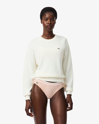 Stripe Waist Cotton Briefs