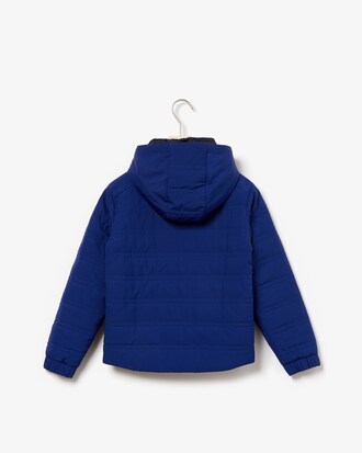 Boys' Lacoste SPORT Collapsible Water-Resistant Quilted Zip Jacket