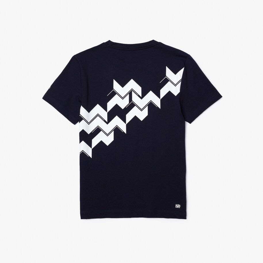 Men S Lacoste Sport X Novak Djokovic Breathable Jersey T Shirt Lacoste