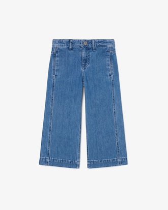 Flared Stretch Denim Jeans