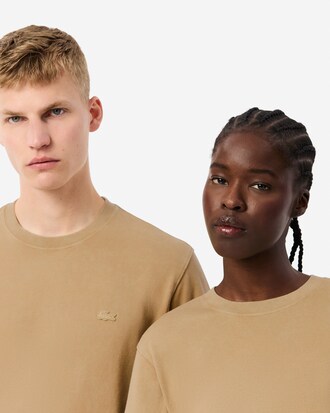 Washed Effect Heavy Cotton T-shirt