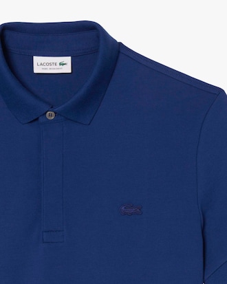 Regular Fit Paris Stretch Piqu&eacute; Polo Shirt