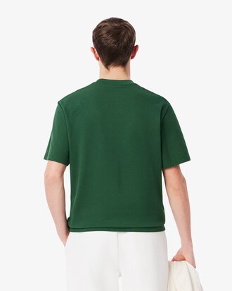 Embroidered Badge Piqué T-shirt