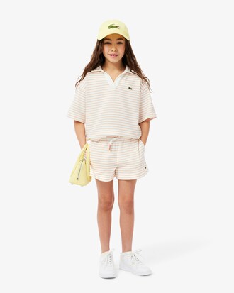 Striped Terry Shorts