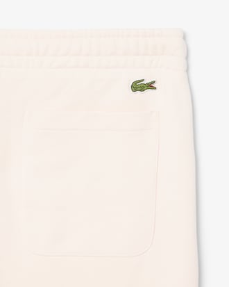 Graphic Cotton Fleece Shorts