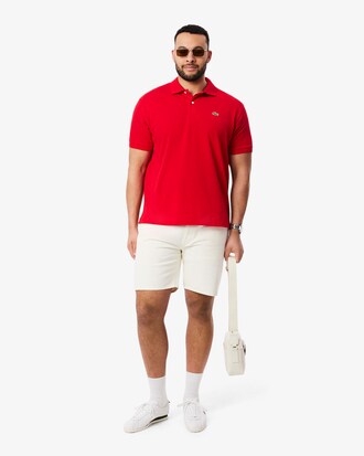 Straight Fit Denim Bermuda Shorts