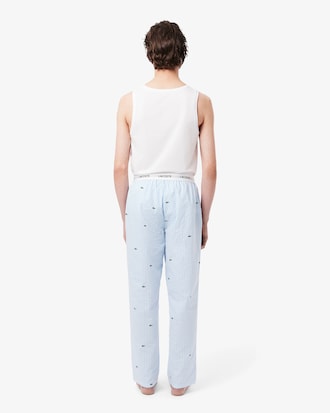 Printed Striped Cotton Pyjama Bottoms