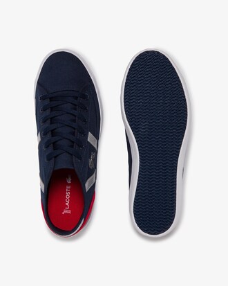 Juniors' Sideline Lace-up Canvas and Synthetic Sneakers