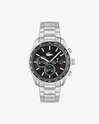 Boston Stainless Steel Chronograph Watch