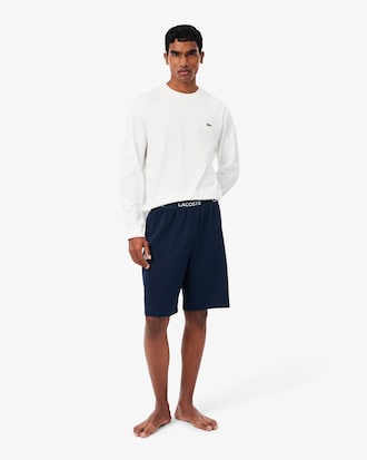 Straight Fit Fleece Pyjama Shorts