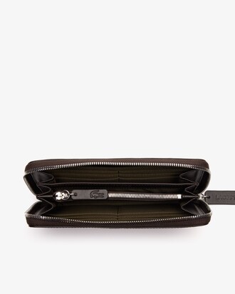 Women's Robert George Coated Print Canvas Zip Wallet