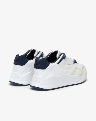 Women's Court Slam Leather Trainers