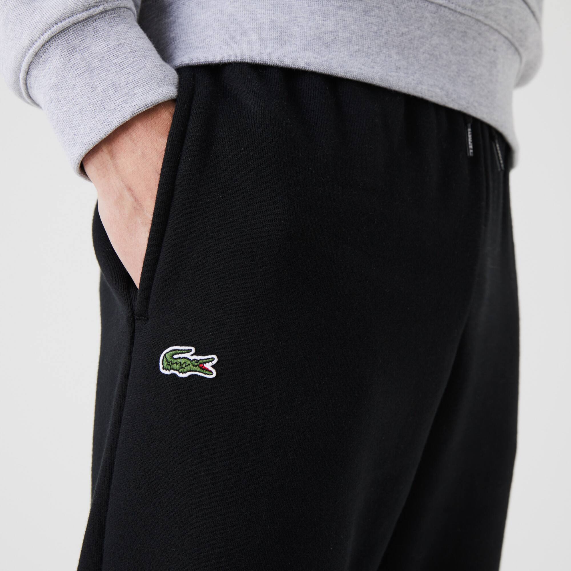 black lacoste sweatpants