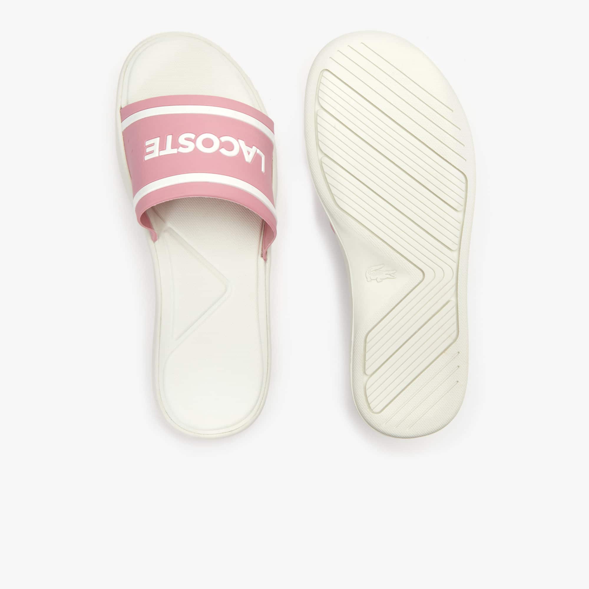 Women's L.30 Synthetic and Rubber Slides | LACOSTE