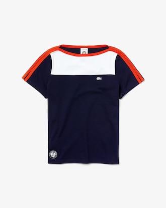 Women's Lacoste SPORT French Open Edition Cotton T-shirt