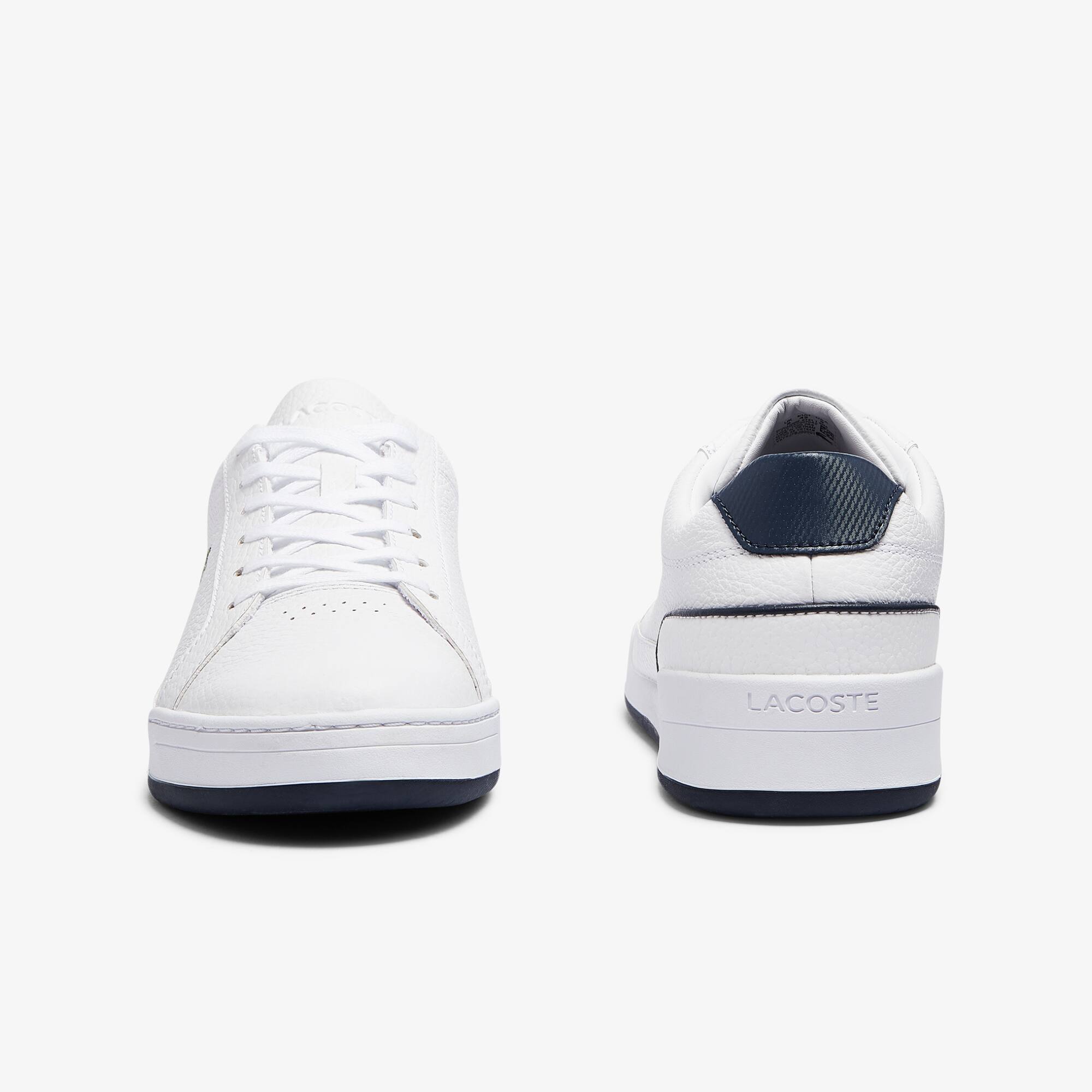 lacoste challenge leather trainer