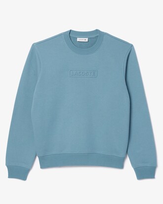 Embossed Logo Cotton Sweatshirt