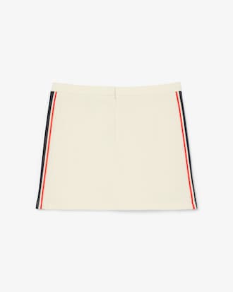 French Made Textured Piqué Skirt
