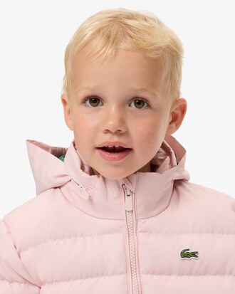 Unisex Hooded Diamond Taffeta Puffed Jacket