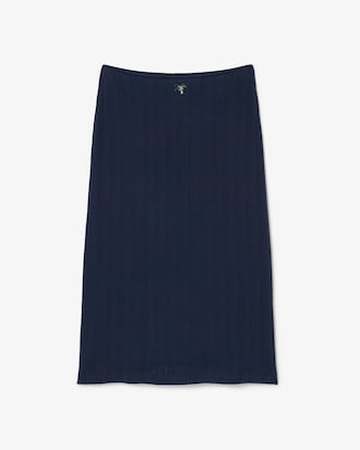 Cotton Midi Skirt