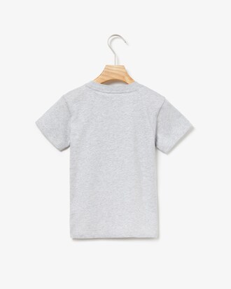 Boys' Crew Neck Crocodile Print Jersey T-shirt