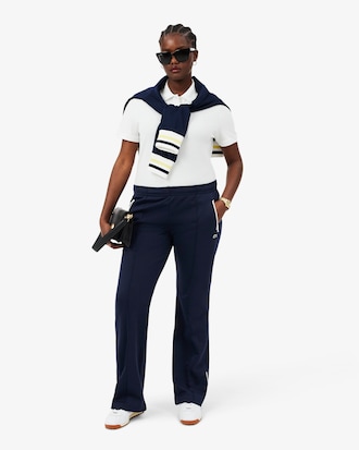 Flared Pleated Sweatpants