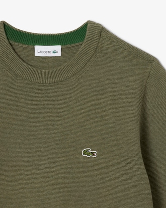 Unisex Cotton Crew Neck Sweater