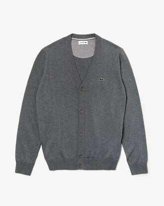 Men's Cotton Jersey Cardigan